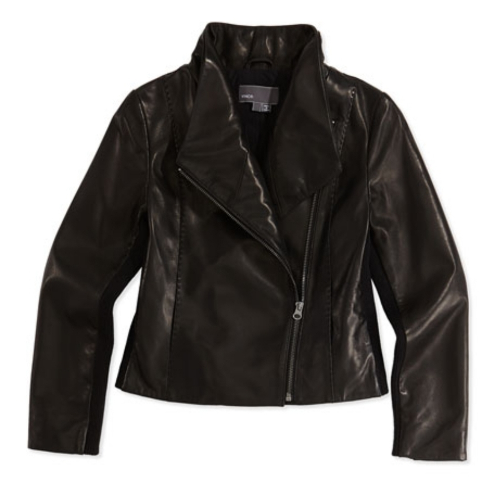 Girls Vince Leather Jacket